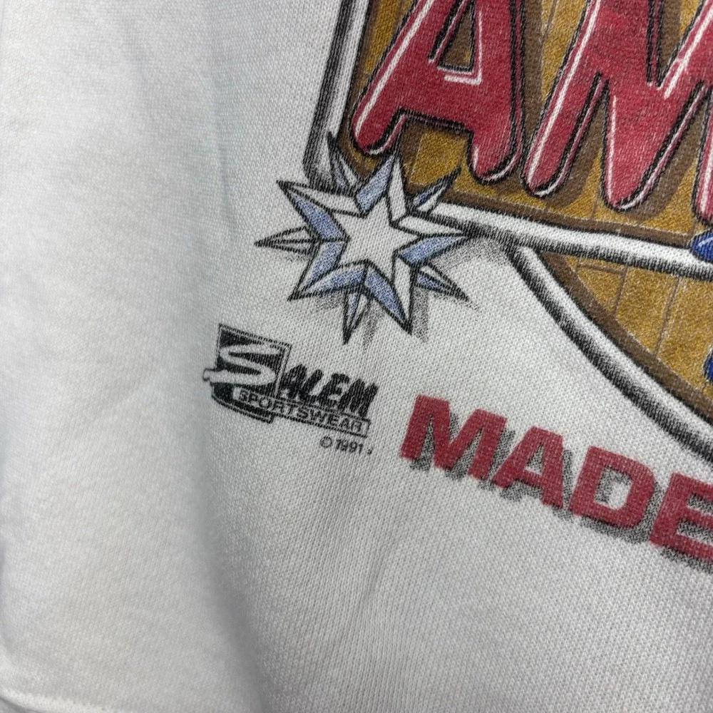 Vintage Dream Team Basketball Sweatshirt Mens Medium Salem USA Made Crewneck 90s